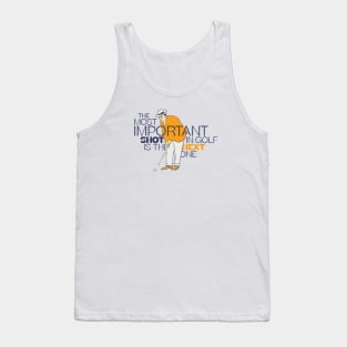 Playing Golf Tank Top